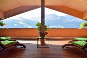 Luxushotel: Aussicht 4 OG Sauna/Softsauna/Dampfbad - DAS SCHÄFER im Biosphärenpark - Grosses Walsertal