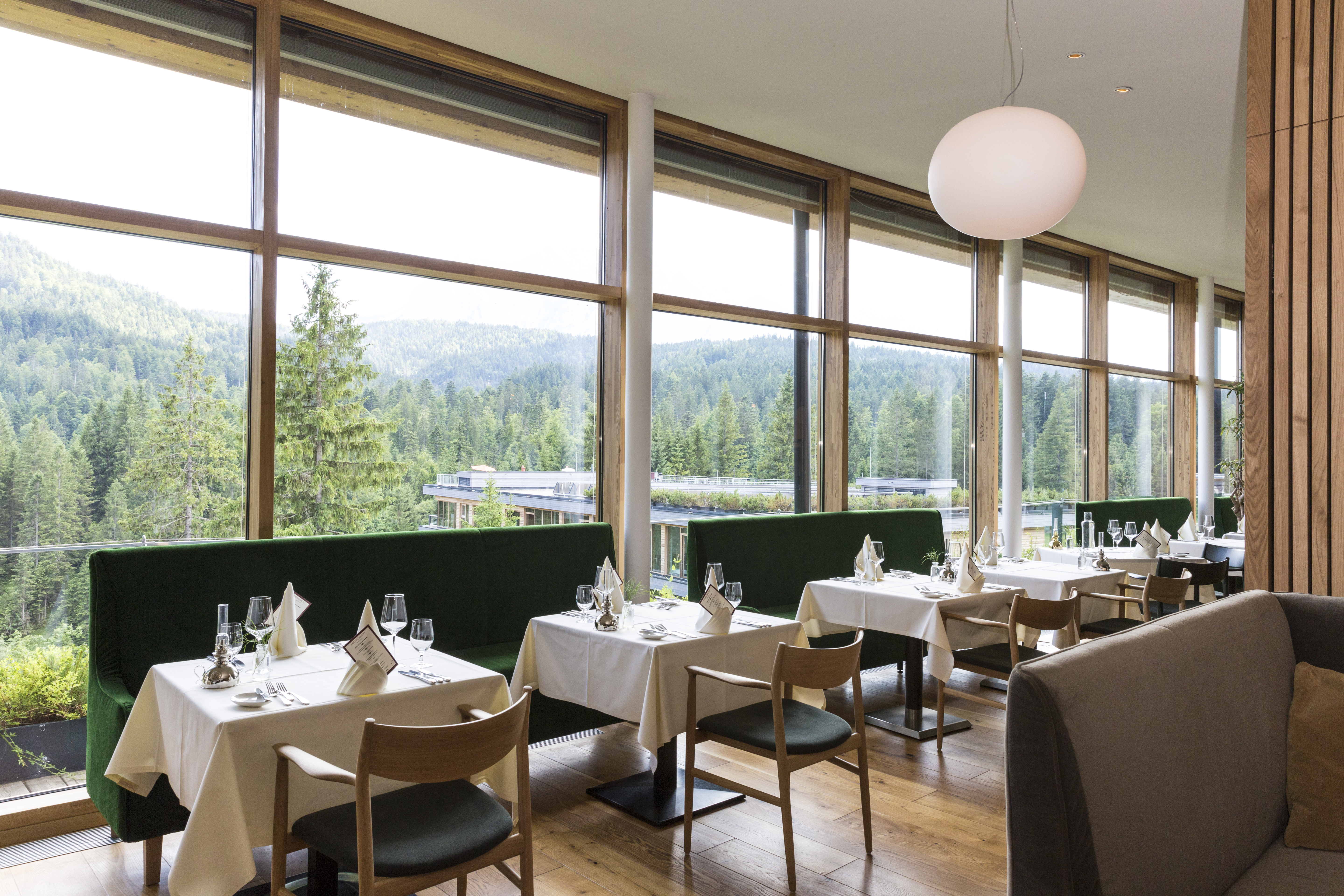 Luxusurlaub - Längenfeld - Panoramarestaurant - Das Kranzbach