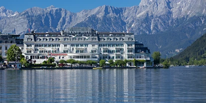 Luxusurlaub - Hotel-Schwerpunkt: Luxus & Familie - Außenansicht GRAND HOTEL ZELL AM SEE - Grand Hotel Zell am See