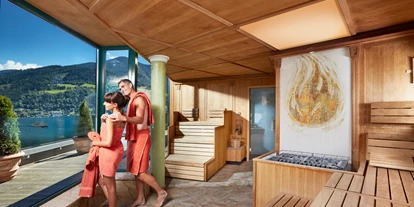 Luxusurlaub - Hotel-Schwerpunkt: Luxus & Familie - Finnische Sauna im GRANDSPA - Grand Hotel Zell am See