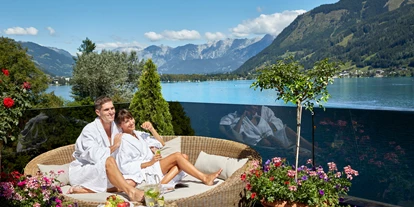 Luxusurlaub - Hotel-Schwerpunkt: Luxus & Familie - GRANDSPA Terrasse - Grand Hotel Zell am See