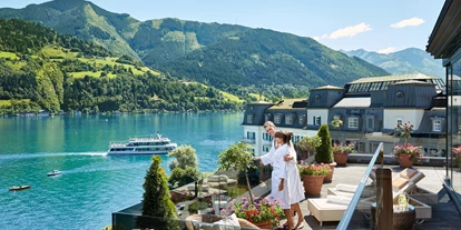 Luxusurlaub - Hotel-Schwerpunkt: Luxus & Familie - GRANDSPA Terrasse - Grand Hotel Zell am See
