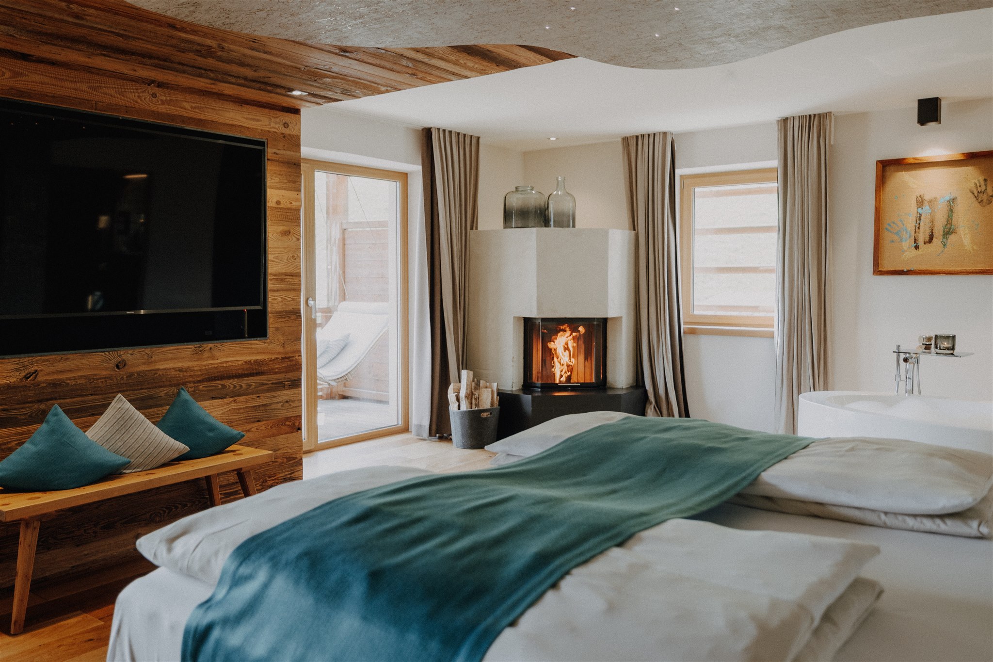 Luxushotel: Spa Suite XL - Das Goldberg