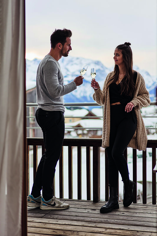 Luxushotel: Aussicht genießen - aja Bergresort Werfenweng