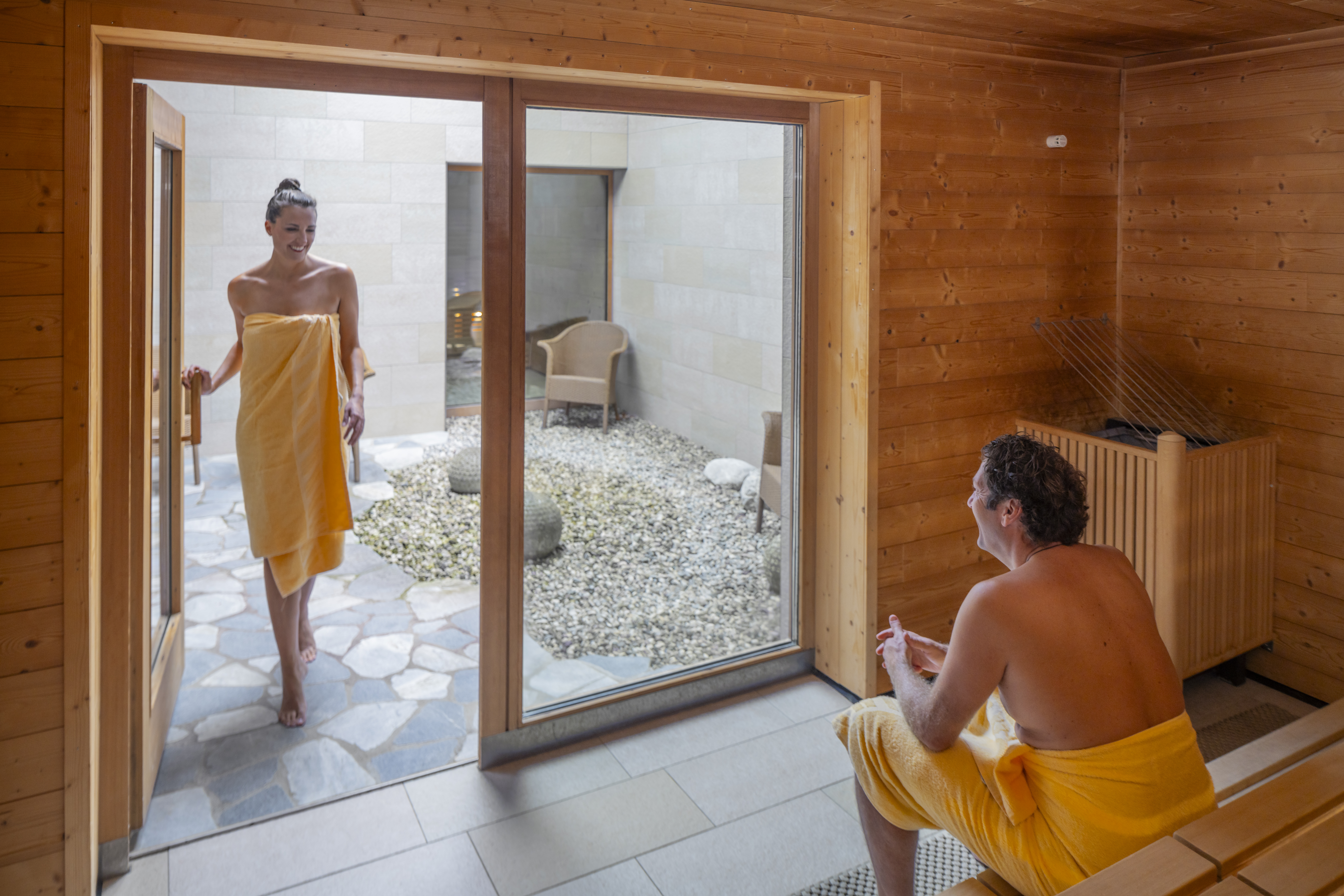Luxushotel: Sauna tut gut - in der Villa Seilern in Bad Ischl - Villa Seilern Vital Resort