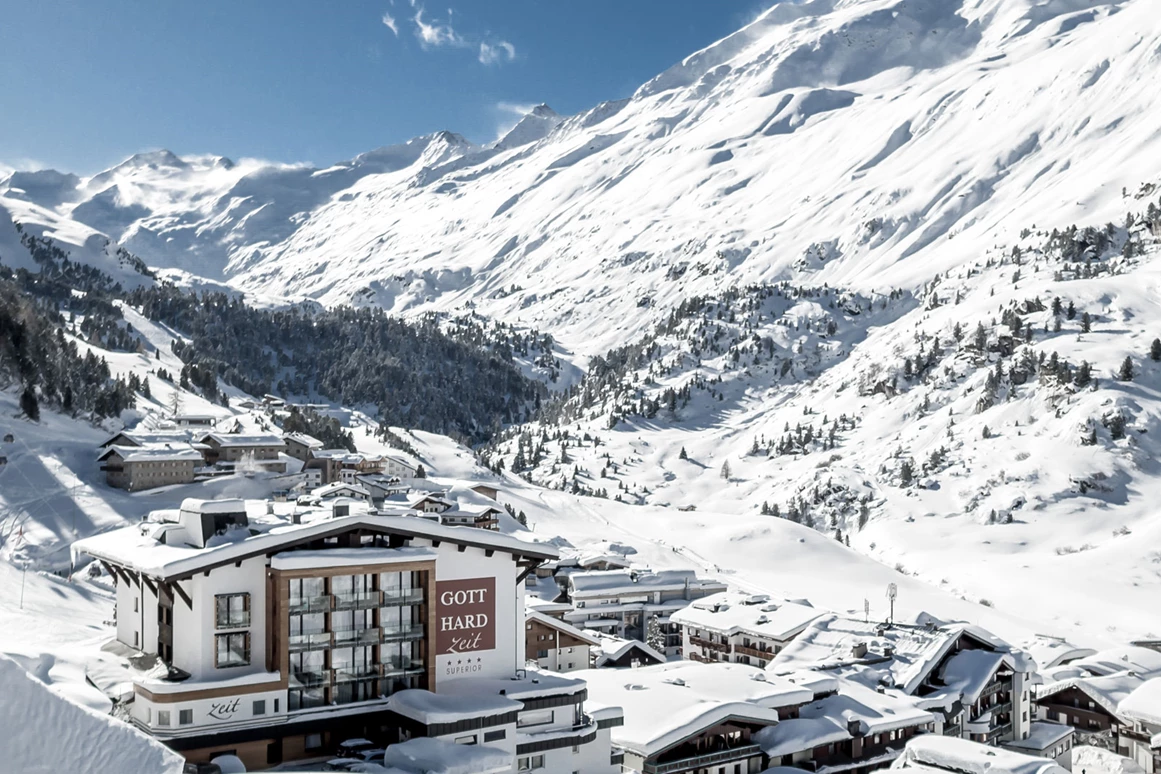 Luxushotel: Hotel Gotthard Zeit direkt an der Piste - Hotel Gotthard-Zeit****s