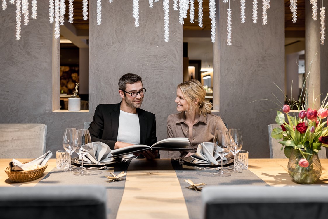 Luxushotel: Fine Dining Table (für bis zu 14 Personen) - Alpin Art & Spa Hotel Naudererhof