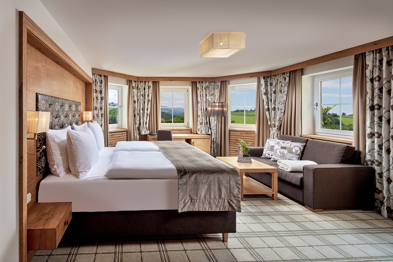 5* Wellness- & Sporthotel Jagdhof Zimmerkategorien DZ Erkerzimmer