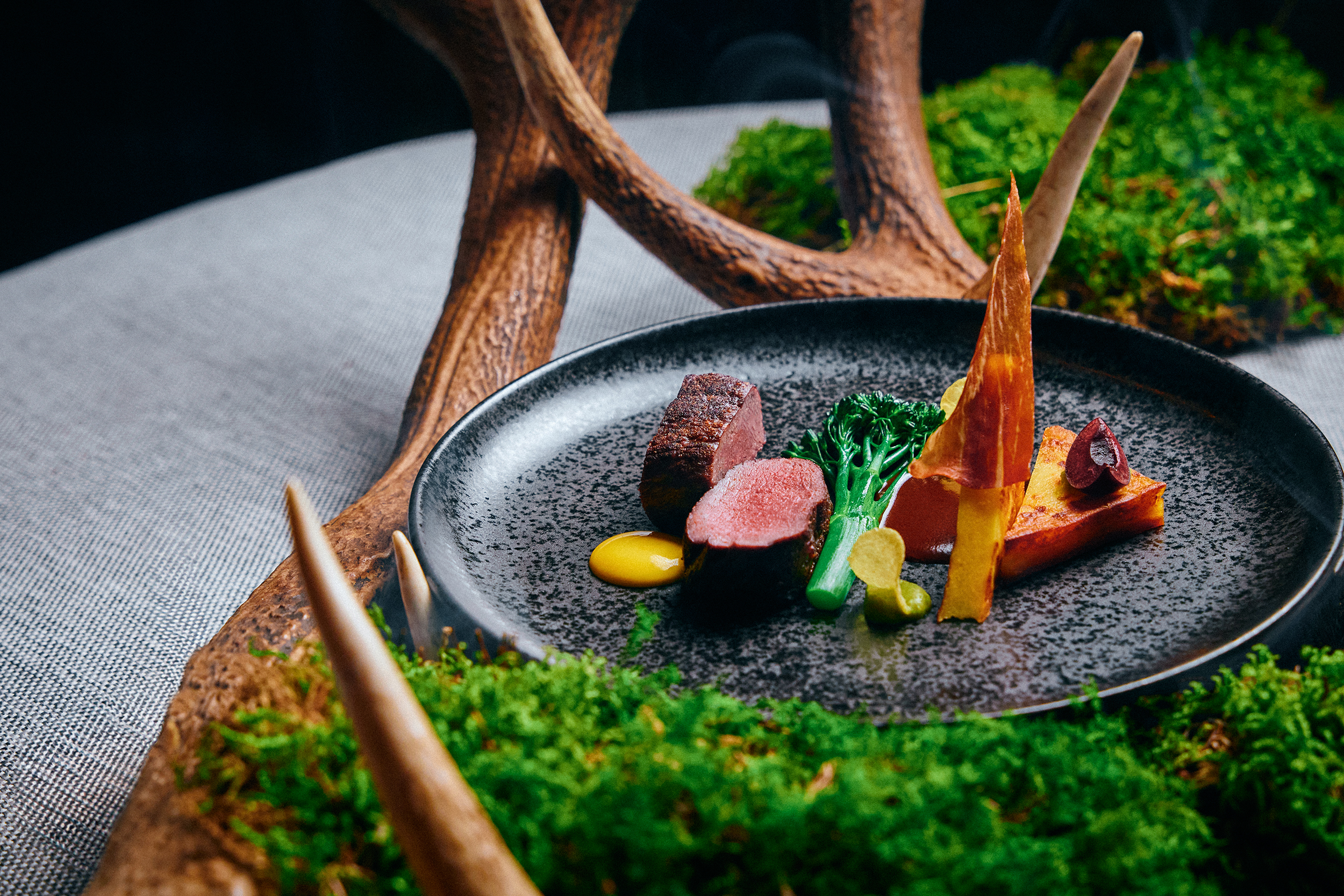 Luxushotel: Hauptgang: Hirsch - 5* Wellness- & Sporthotel Jagdhof