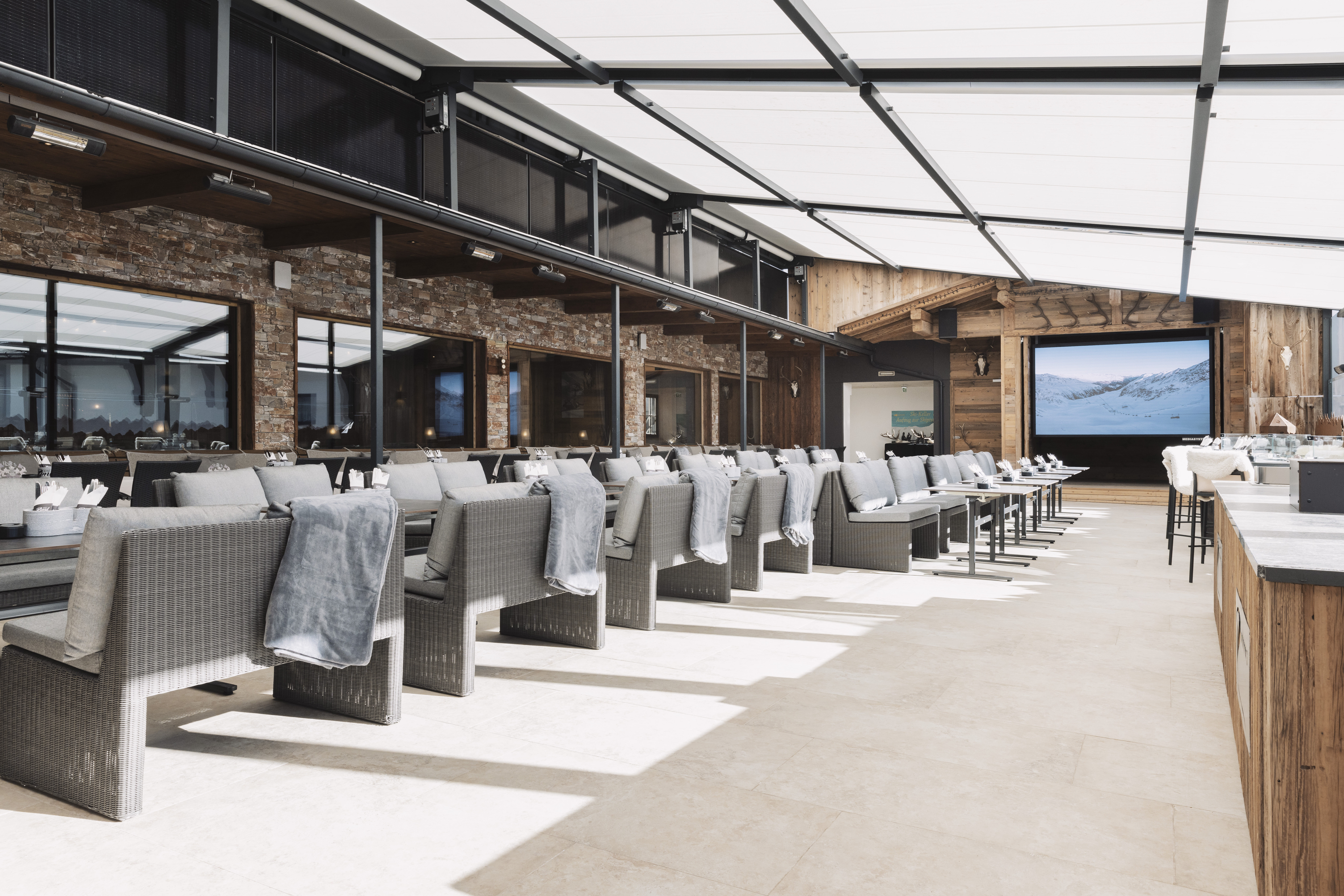 Luxushotel: Terrasse - Riml – DAS RESORT in Hochgurgl