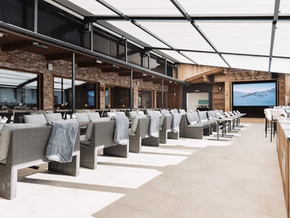 Luxusurlaub - Völlan - Terrasse - SKI | GOLF | WELLNESS Hotel Riml****S