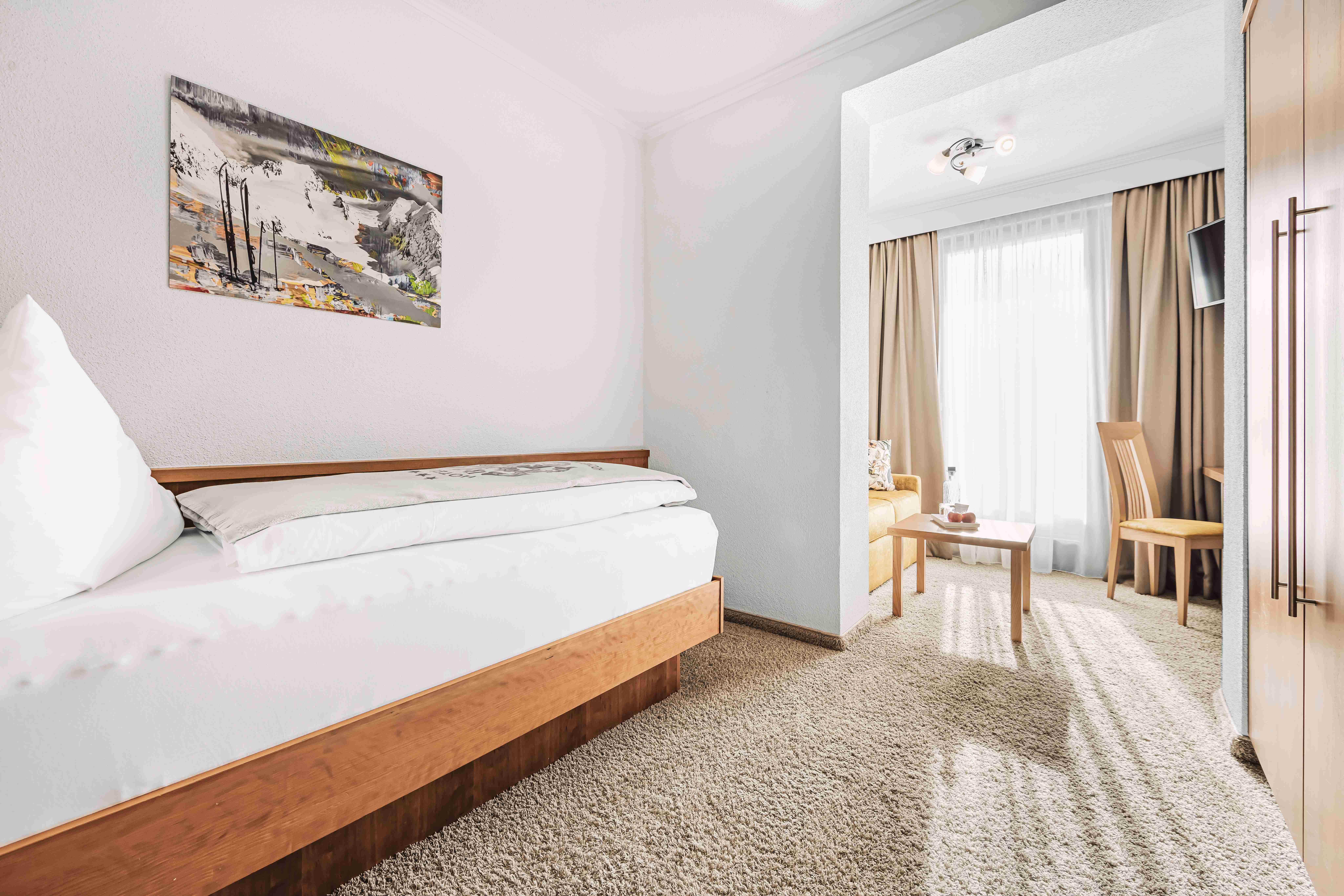 SKI | GOLF | WELLNESS Hotel Riml****S Zimmerkategorien Einzelzimmer Süd