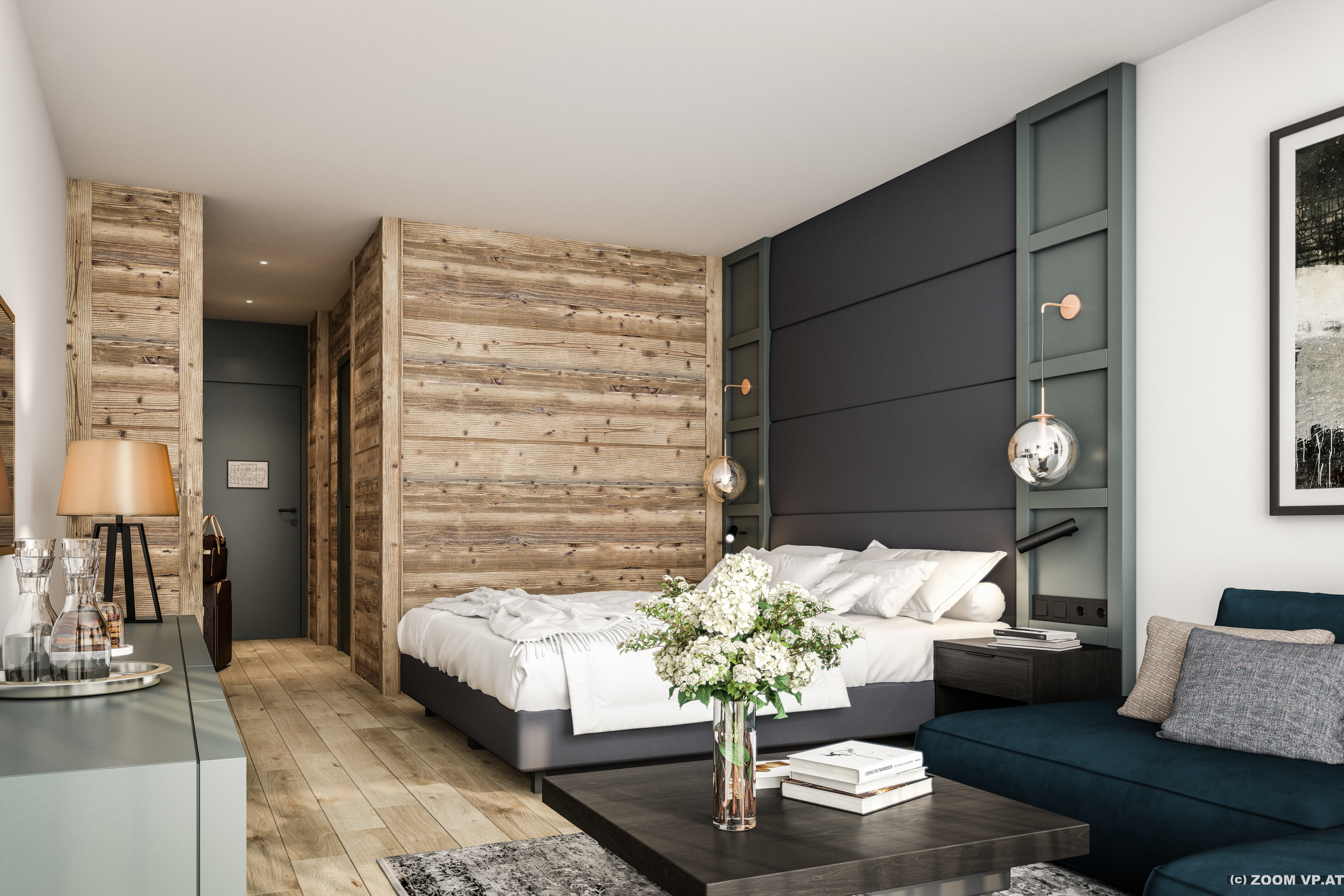 Alpenhotel Montafon Zimmerkategorien Juniorsuite "Silberfichte"