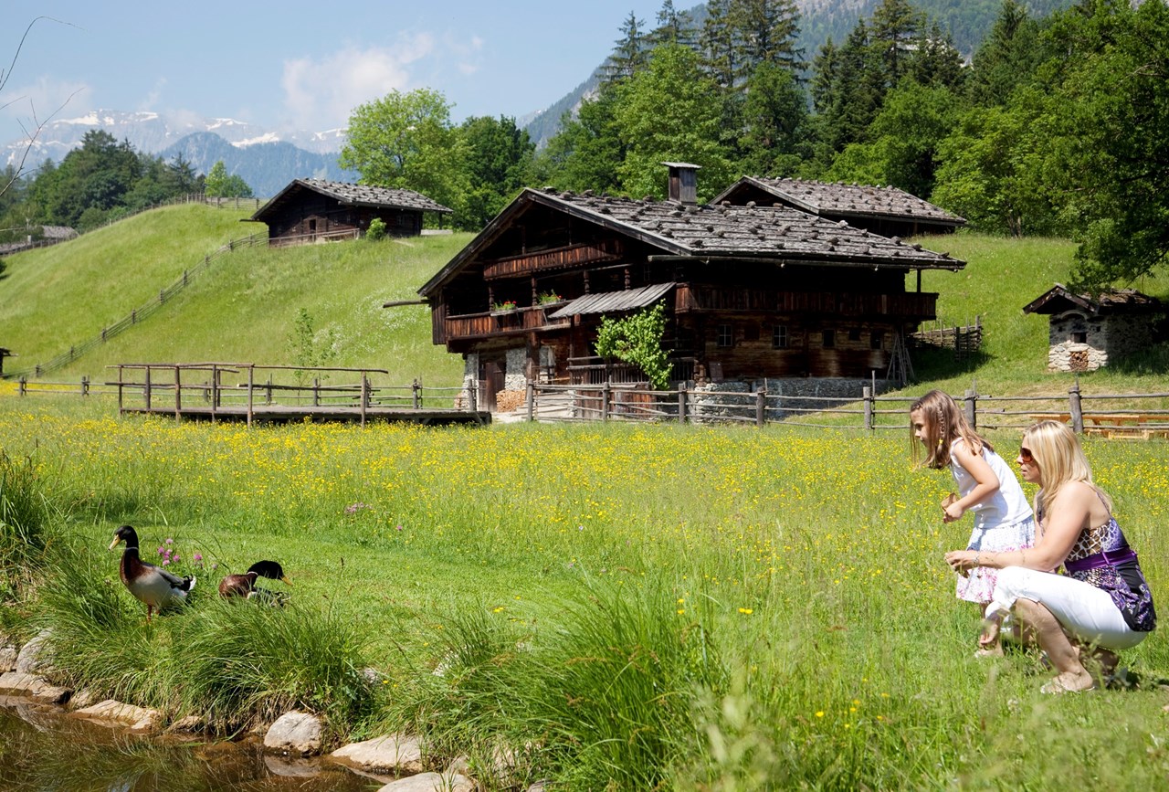 Der Alpbacherhof ****s Natur & Spa Resort Ausflugsziele Freilichtmuseum Tiroler Bauernhöfe