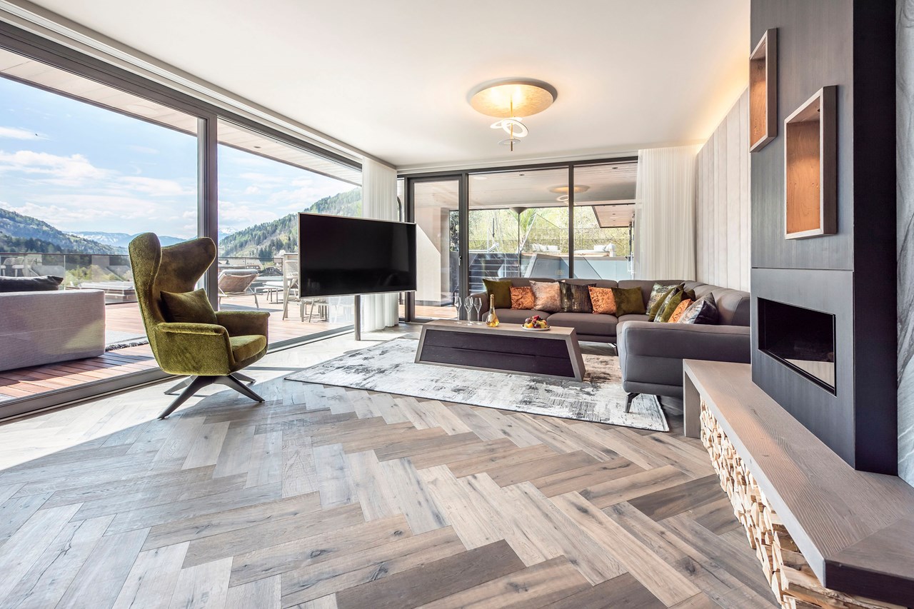 Quellenhof Luxury Resort Passeier Zimmerkategorien Infinity-Chalet