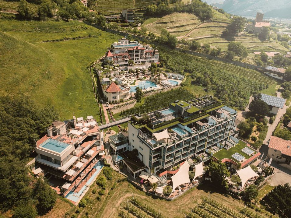 Luxusurlaub - Saunalandschaft: Textilsauna - Preidlhof***** Luxury DolceVita Resort
