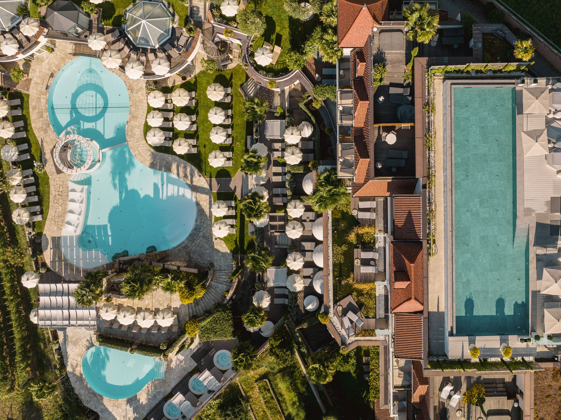 Luxusurlaub - Saunalandschaft: Textilsauna - Preidlhof***** Luxury DolceVita Resort