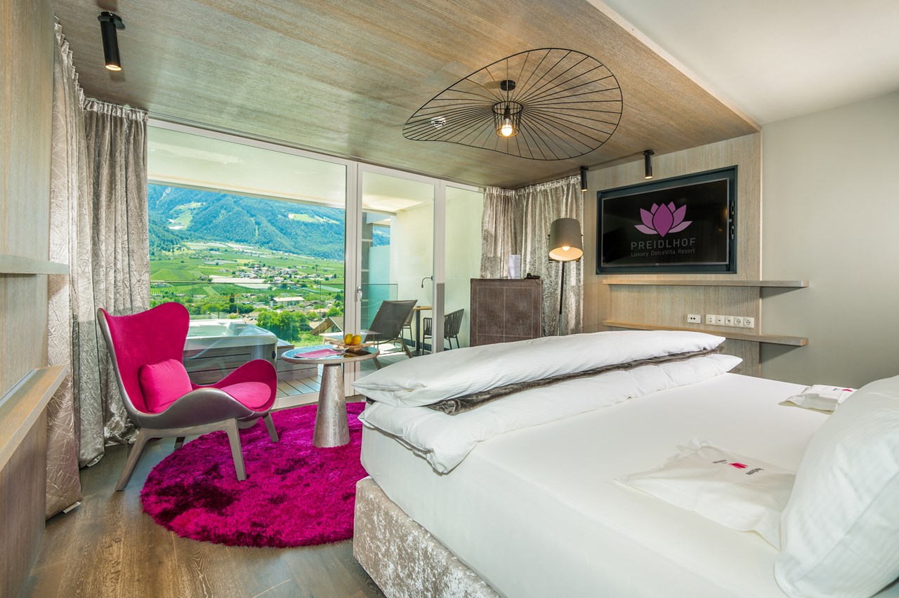 Preidlhof Luxury DolceVita Resort Zimmerkategorien Romantic Suite Love