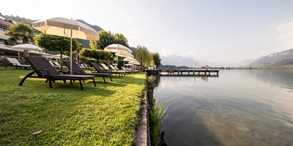 Luxusurlaub - Sen Jan di Fassa - Beste Lage direkt am Seeufer des Kalterer Sees - Parc Hotel am See