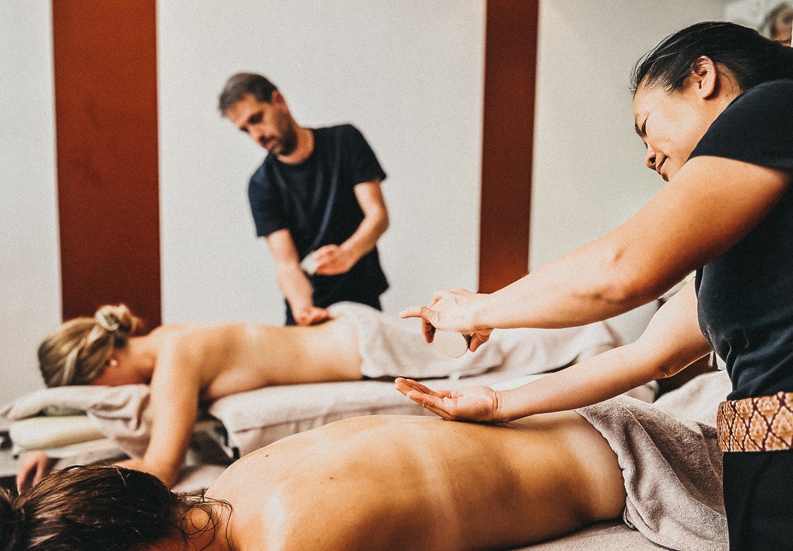 Luxushotel: Massage im Asia Resort Linsberg Spa Bereich - Hotel & Spa Linsberg Asia****Superior