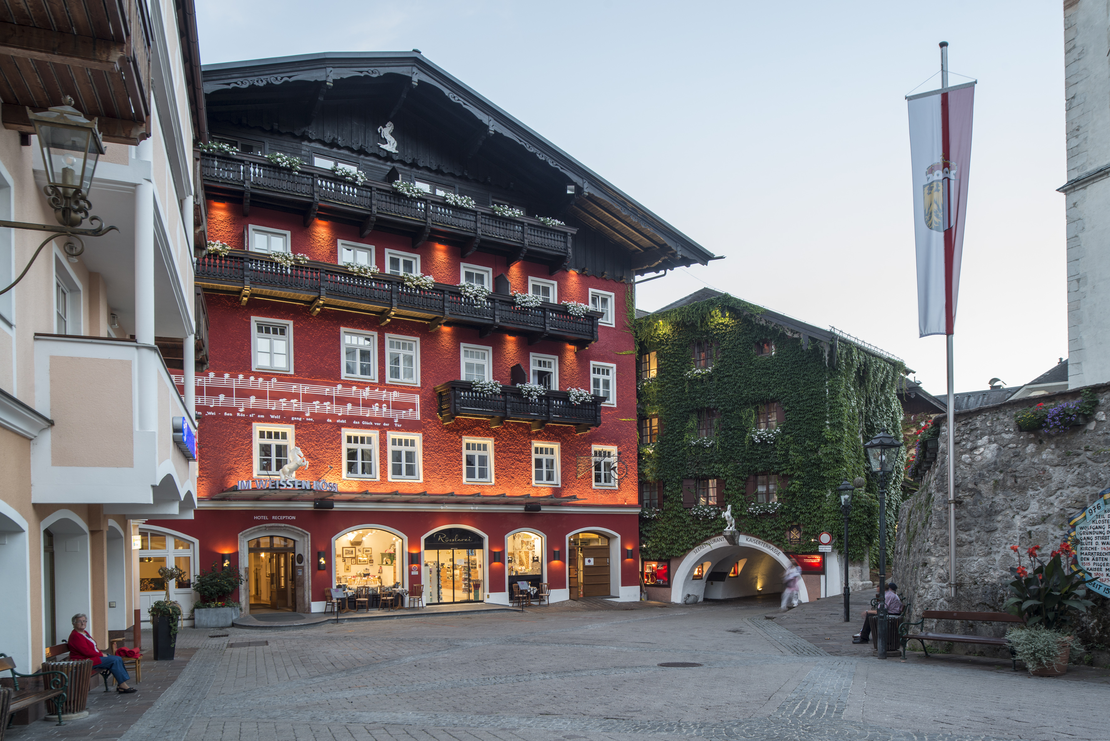 Luxushotel: Romantik Hotel Im Weissen Rössl am Wolfgangsee