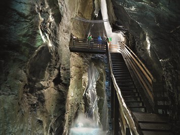 Verwöhnhotel Berghof Ausflugsziele Liechtensteinklamm