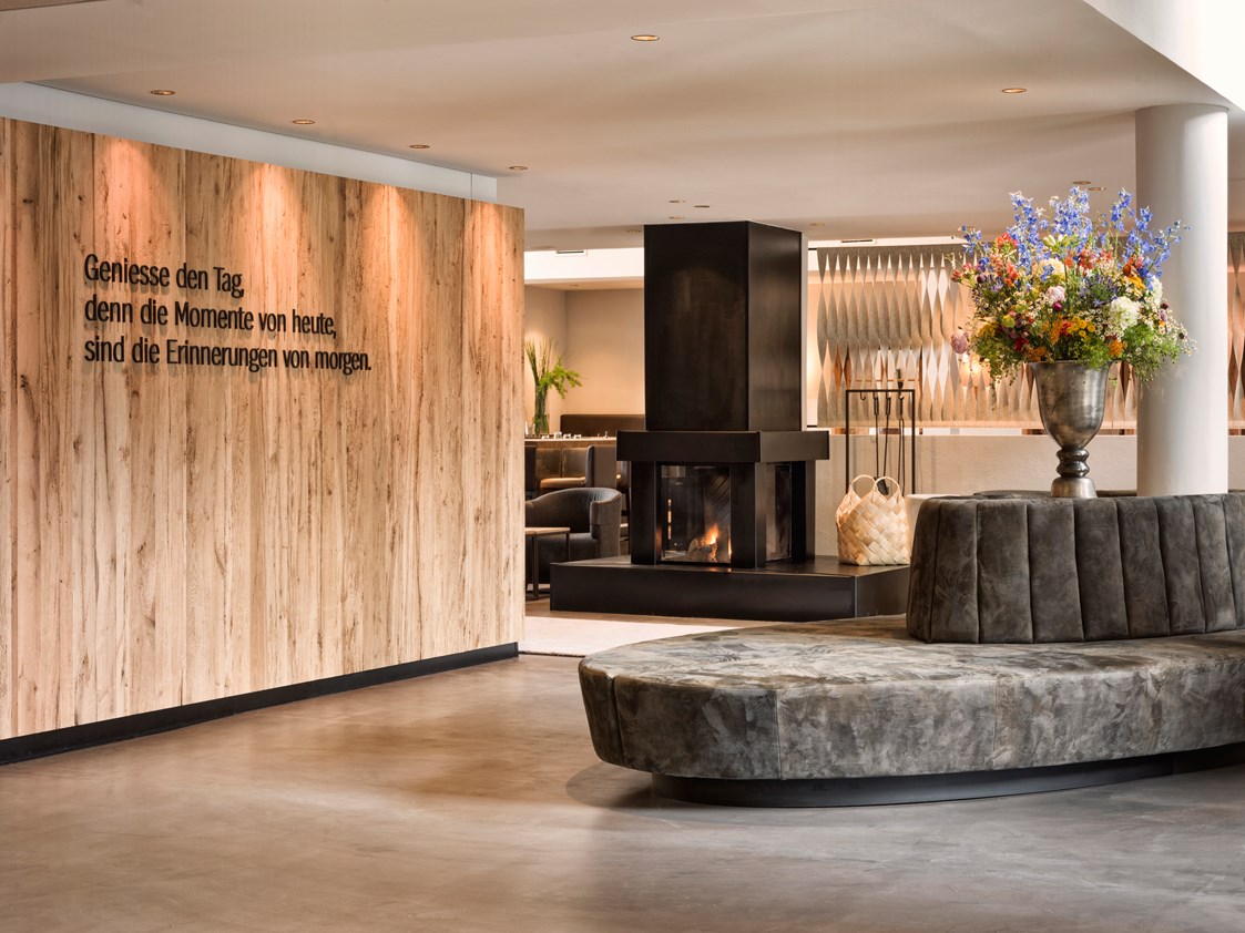Luxushotel: Die Lobby - Hotel Forsthofgut