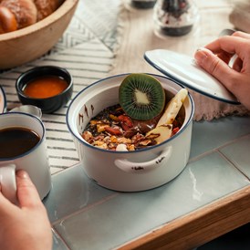 Luxushotel: Mit einem gesunden Frühstück starten wir im Sendlhofer's in den Tag - Sendlhofer's