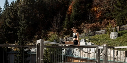 Luxusurlaub - Hotel-Schwerpunkt: Luxus & Sport - Fitnessbereich Outdoor - DAS KRONTHALER****S