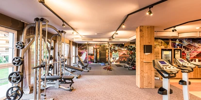 Luxusurlaub - Hotel-Schwerpunkt: Luxus & Familie - Fitnessraum - Landhotel Schermer