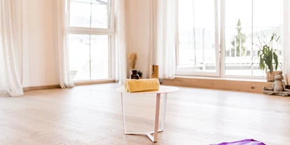 Luxusurlaub - Hotel-Schwerpunkt: Luxus & Familie - Yogaraum - Landhotel Schermer
