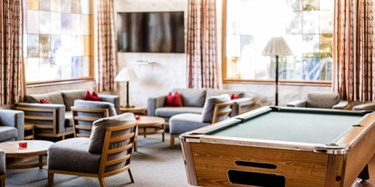 Luxusurlaub - Hotel-Schwerpunkt: Luxus & Familie - Billard/Lounge - Landhotel Schermer