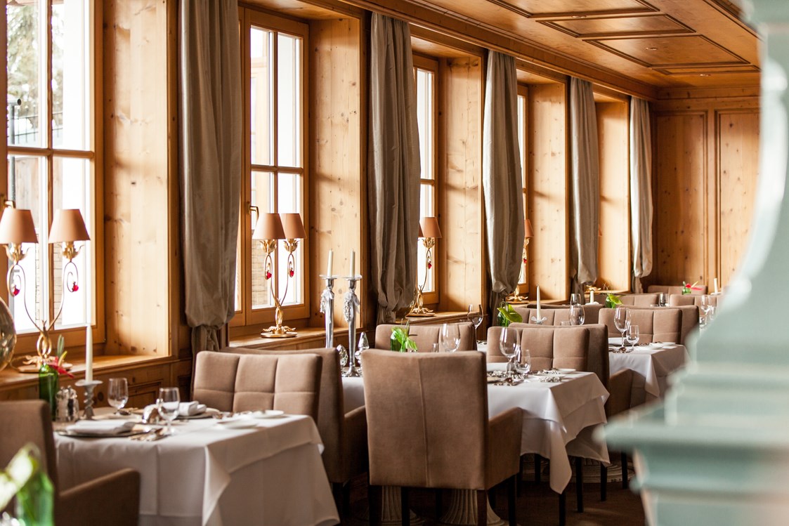 Luxushotel: Hotelrestaurant - Schlosshotel Fiss