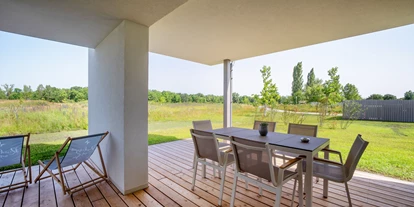 Luxusurlaub - Andau - Residenzen am See - parkside, Terrasse - VILA VITA Pannonia