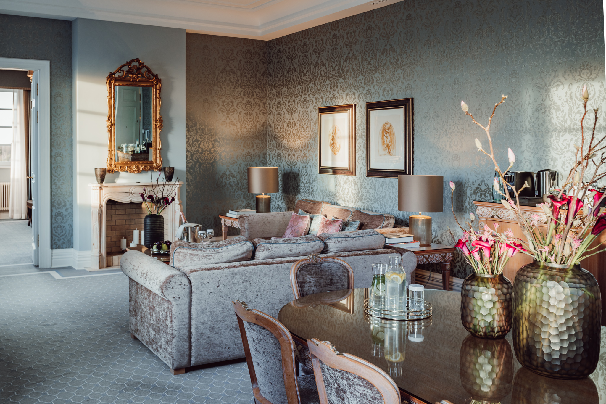 Luxushotel: Präsidentensuite - Althoff Grandhotel Schloss Bensberg