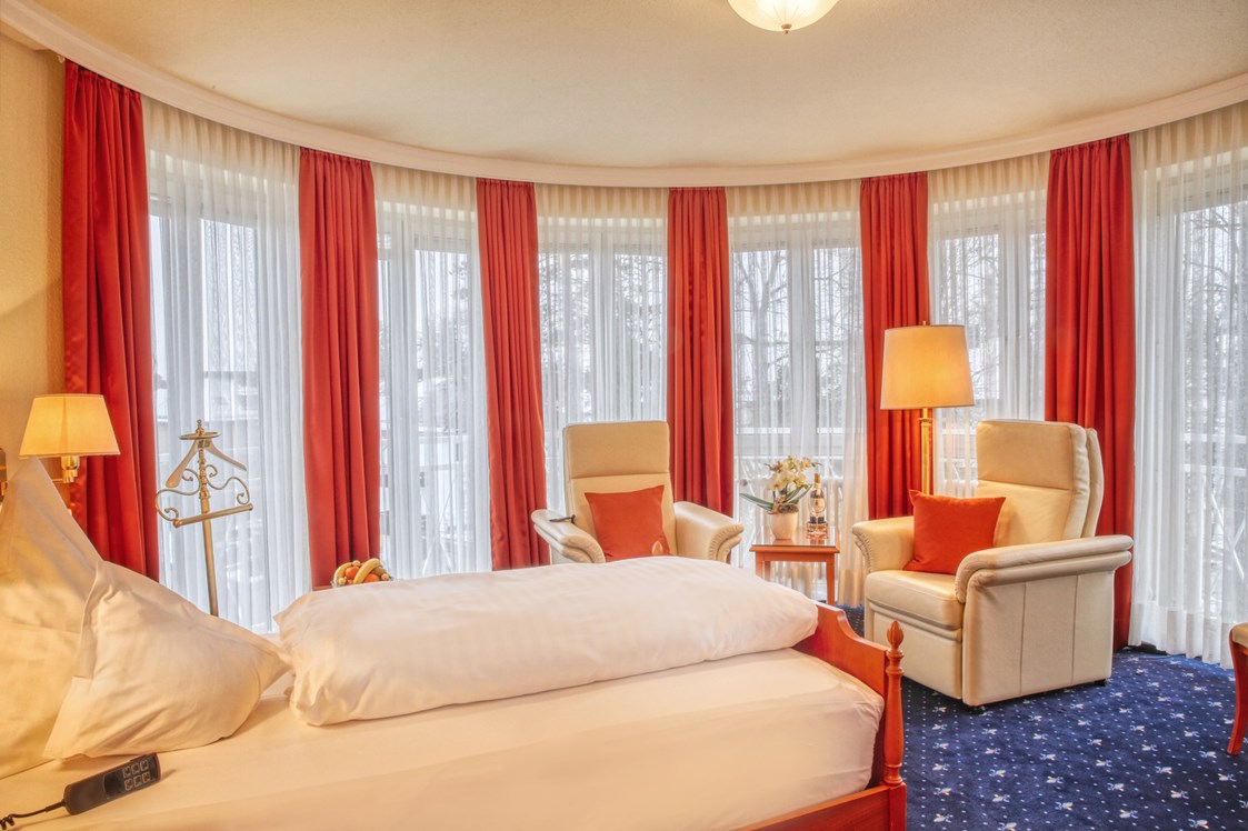 Luxushotel: Einbettzimmer De Luxe - Hotel, Kneipp & Spa Fontenay "le petit château"