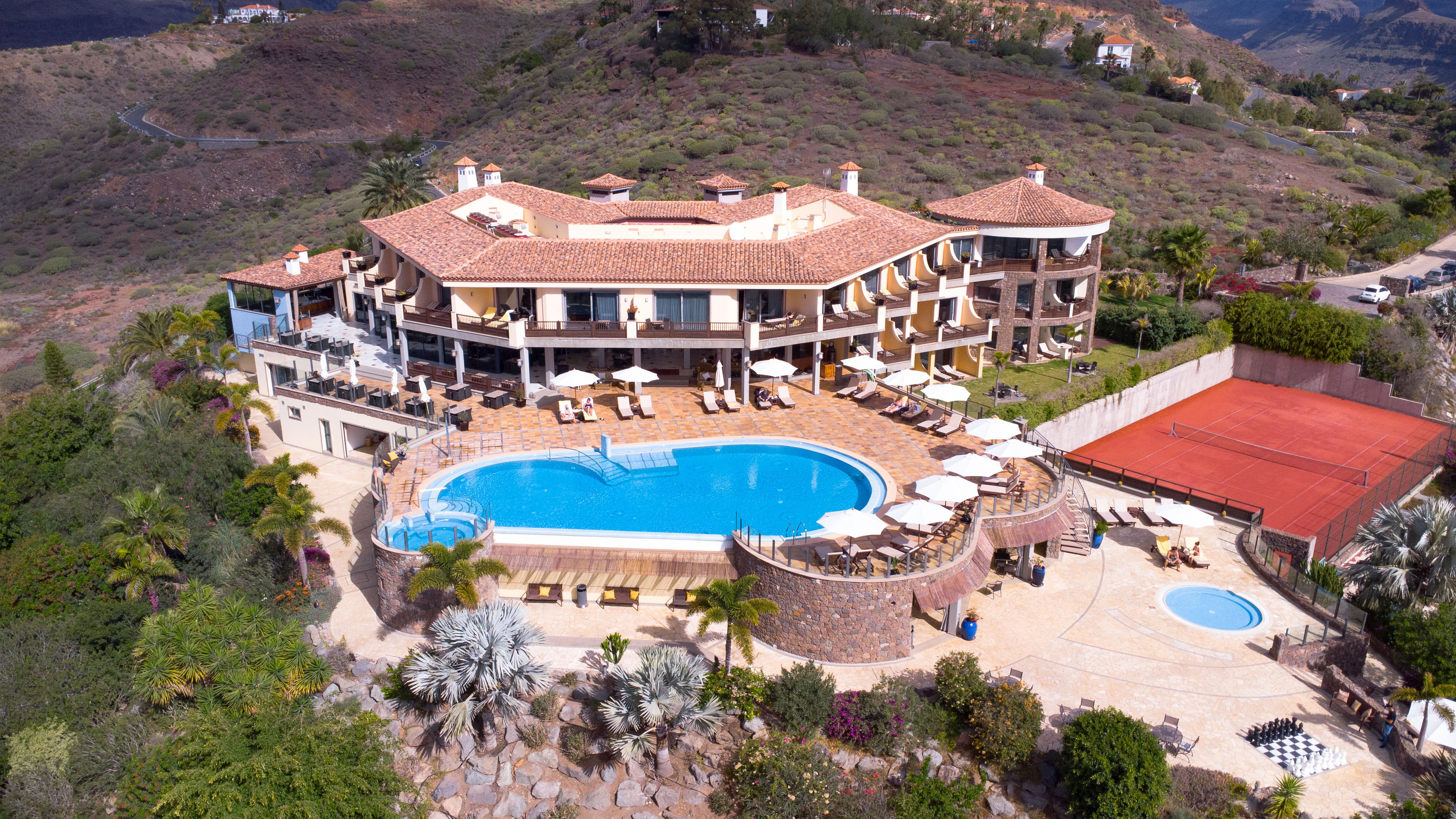 Luxusurlaub - Casa León Royal Retreat Luftaufnahme - Casa León Villa y Restaurante - Casa León Royal Retreat