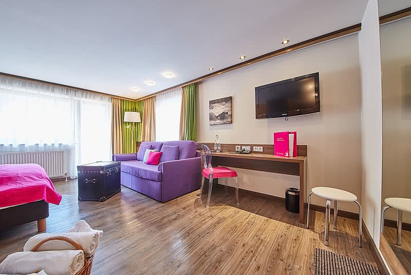 Hotel DIE SONNE Zimmerkategorien Doppelzimmer Kohlmais 2-3 Personen | ab 26 m²