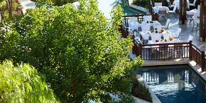 Luxusurlaub - Griechenland - "The Lagoon"- Hauptrestaurant Terassen - Grecotel Kos Imperial