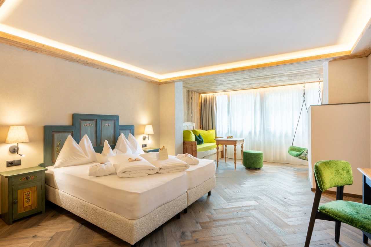 Mirabell Dolomites Hotel . Luxury . Ayurveda & Spa Zimmerkategorien Stube