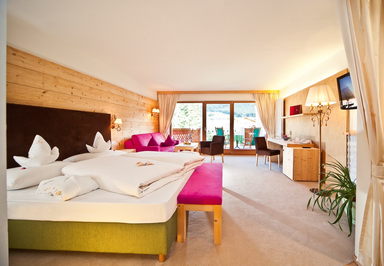 Mirabell Dolomites Hotel . Luxury . Ayurveda & Spa Zimmerkategorien Garten