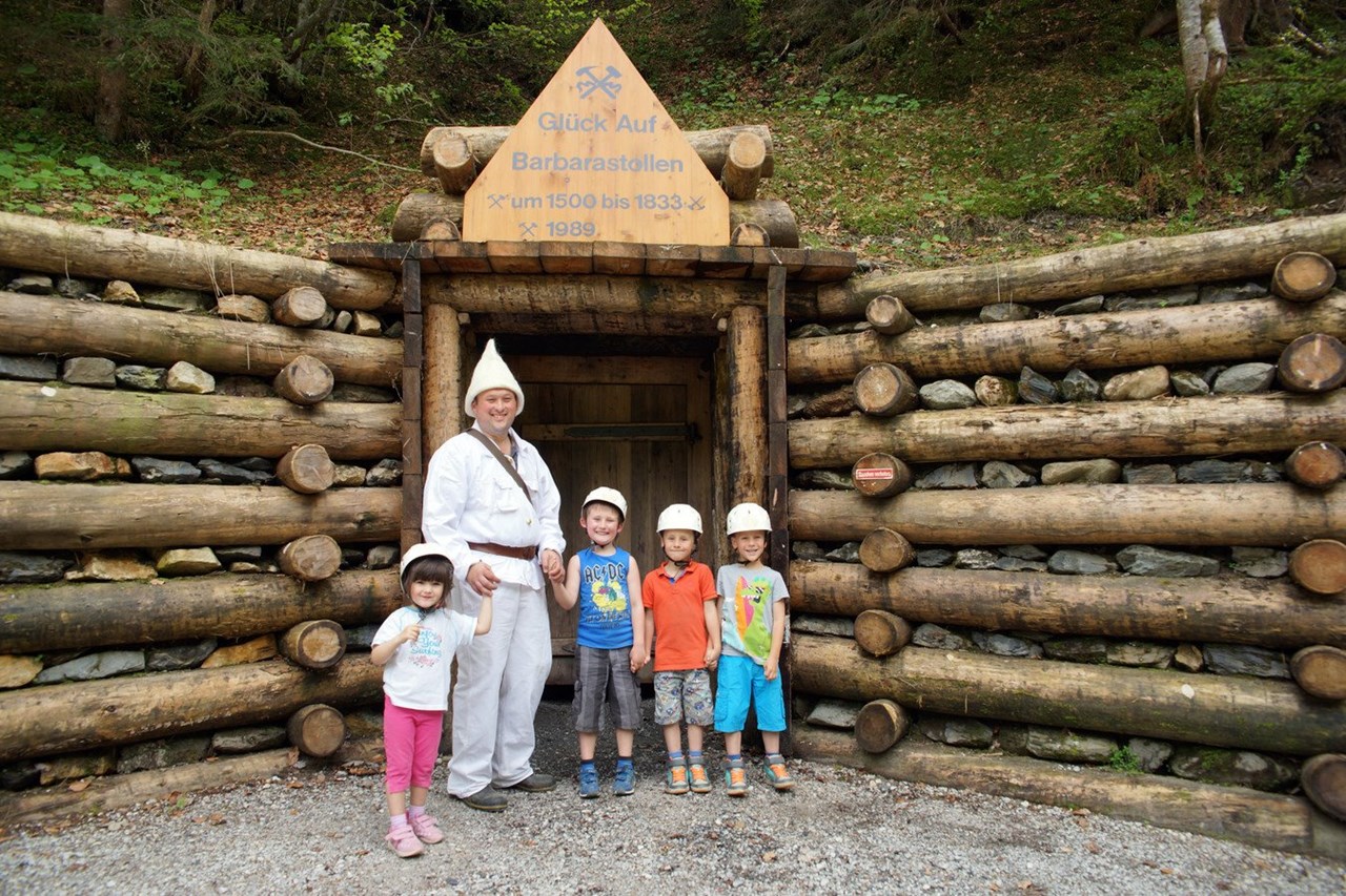  5* Hotel Alpine Palace Ausflugsziele Schaubergwerk Leogang