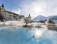 Luxushotel: Außenansicht Winter - Posthotel Achenkirch