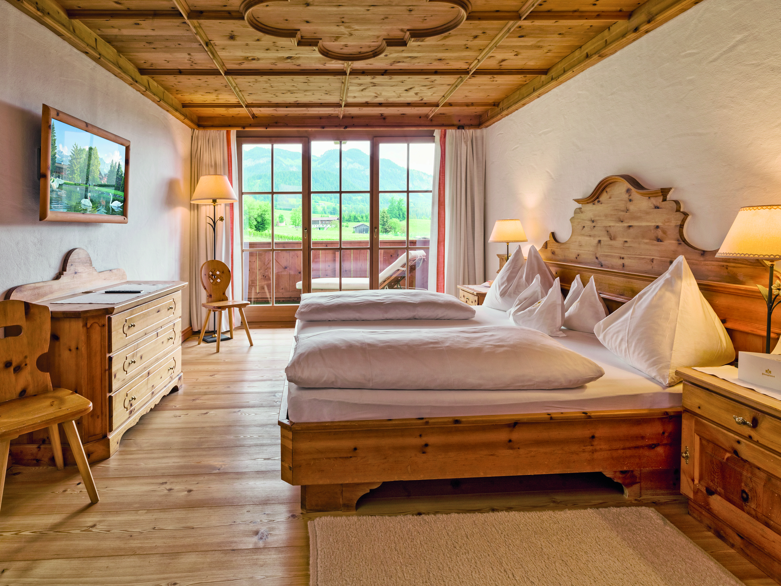 Bio-Hotel Stanglwirt Zimmerkategorien Junior-Suite