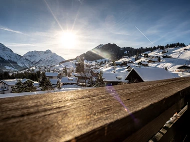 Luxushotel: Aussicht Winter - A-ROSA Ifen Hotel