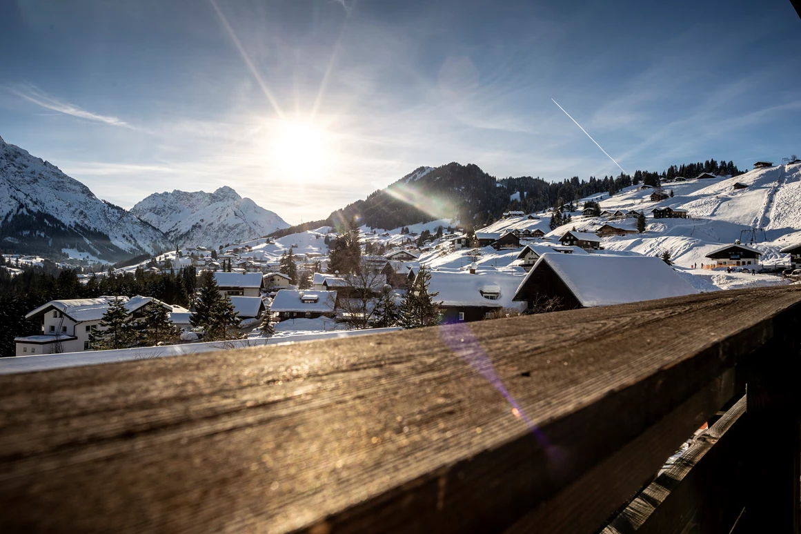 Luxushotel: Aussicht Winter - A-ROSA Ifen Hotel