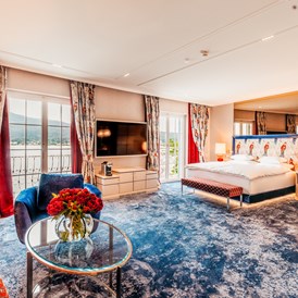 Luxushotel: Junior Suite mit Seeblick - Hotel Schloss Seefels