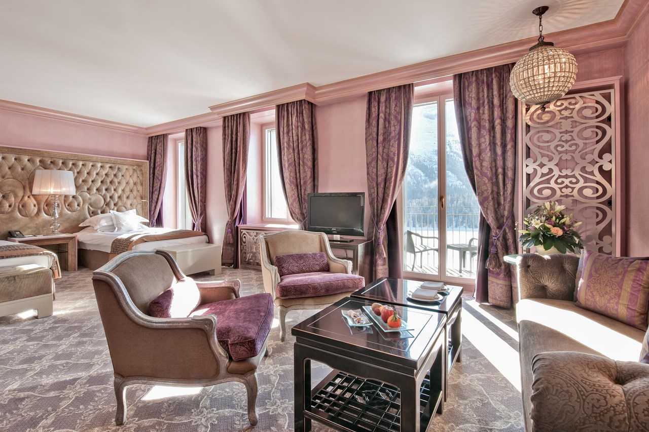 Carlton Hotel, St. Moritz Zimmerkategorien Twin Junior Suite