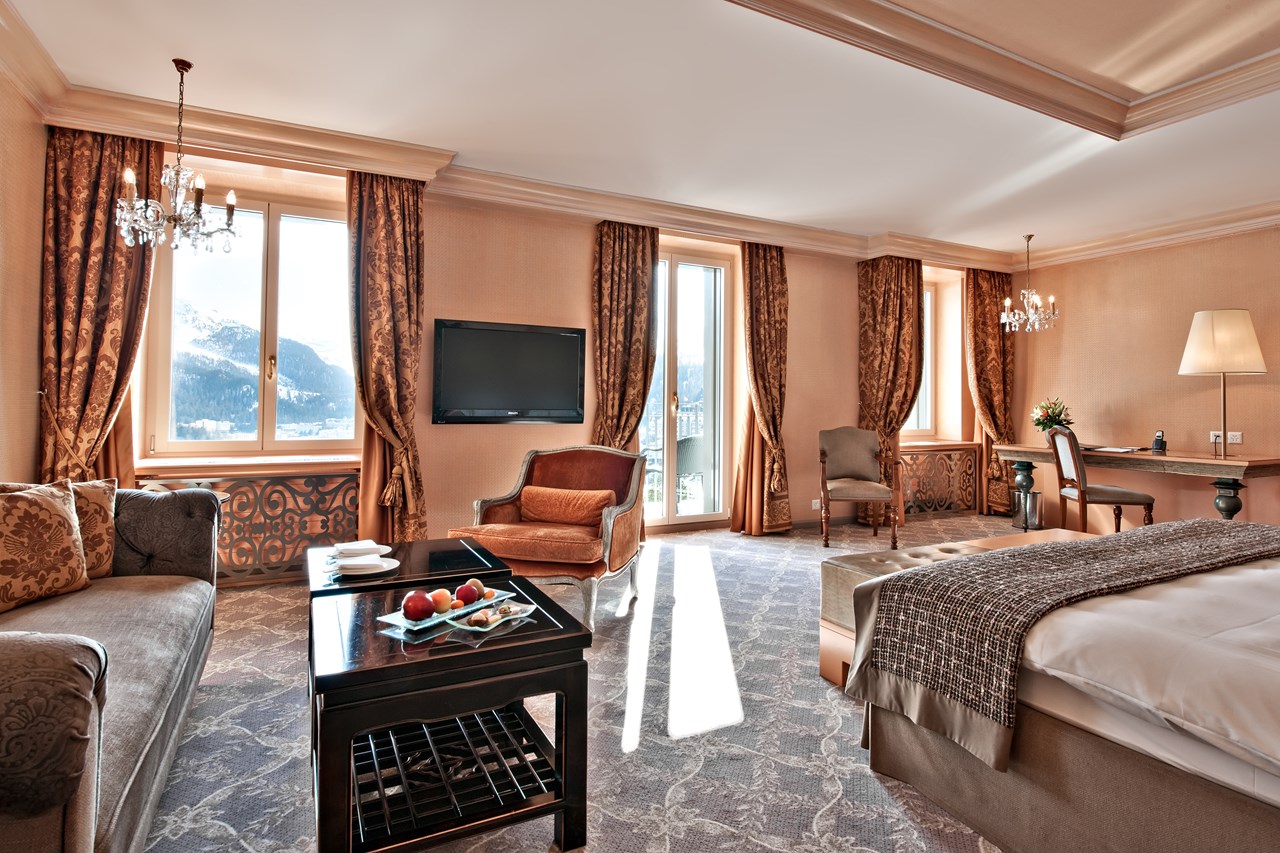 Carlton Hotel, St. Moritz Zimmerkategorien Junior Suite Large