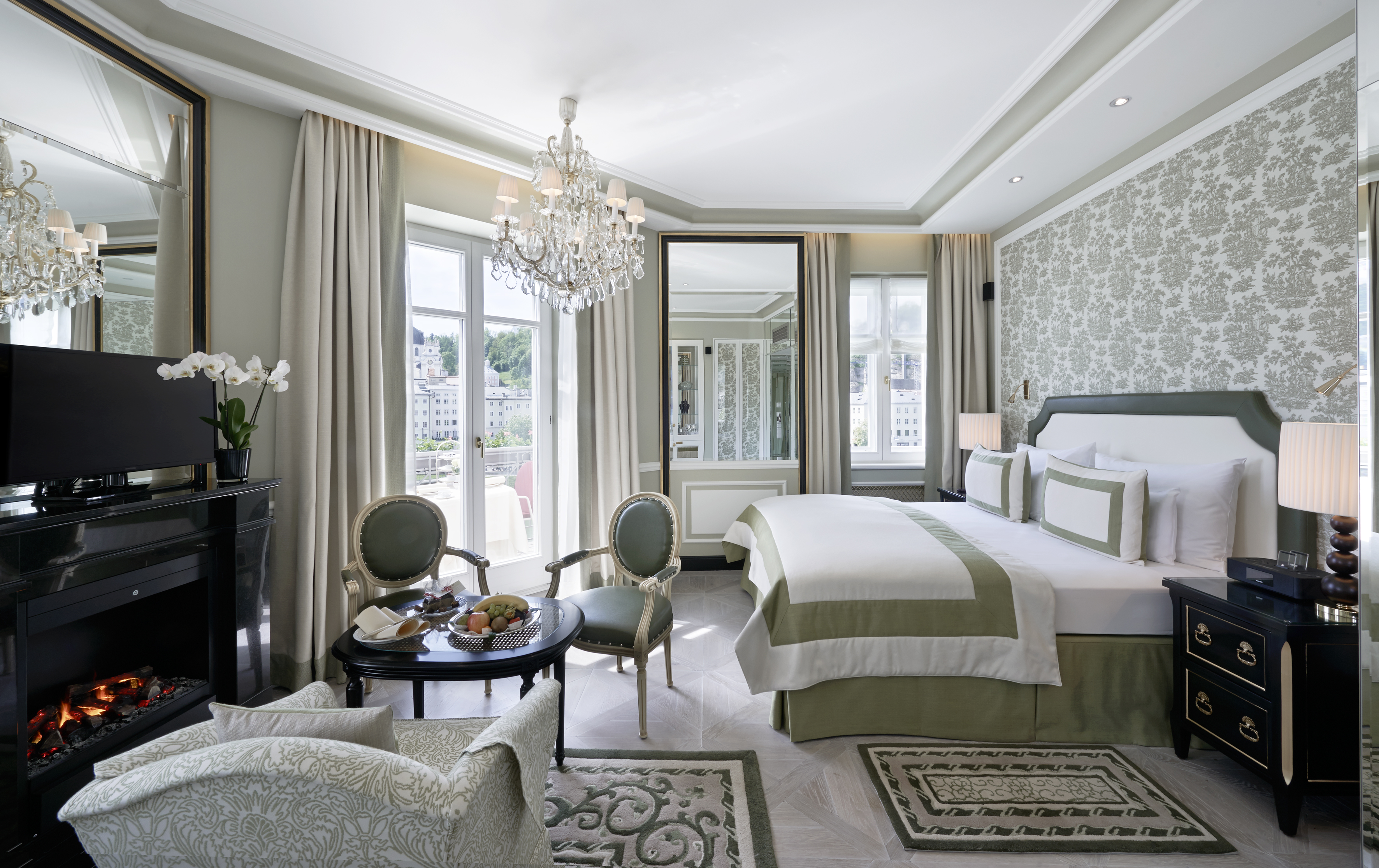 Hotel Sacher Salzburg Zimmerkategorien Junior Suite/Junior Suite View